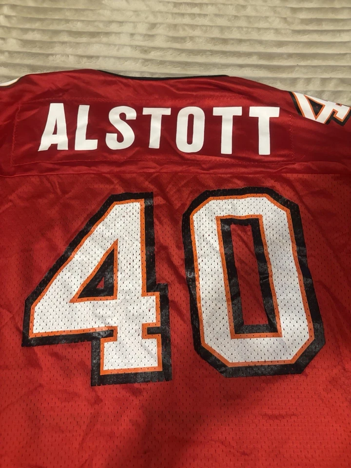 Винтажная копия футболки чемпиона Tampa Bay Buccaneers Майка Олстотта No40  - Изображение 4 из 4