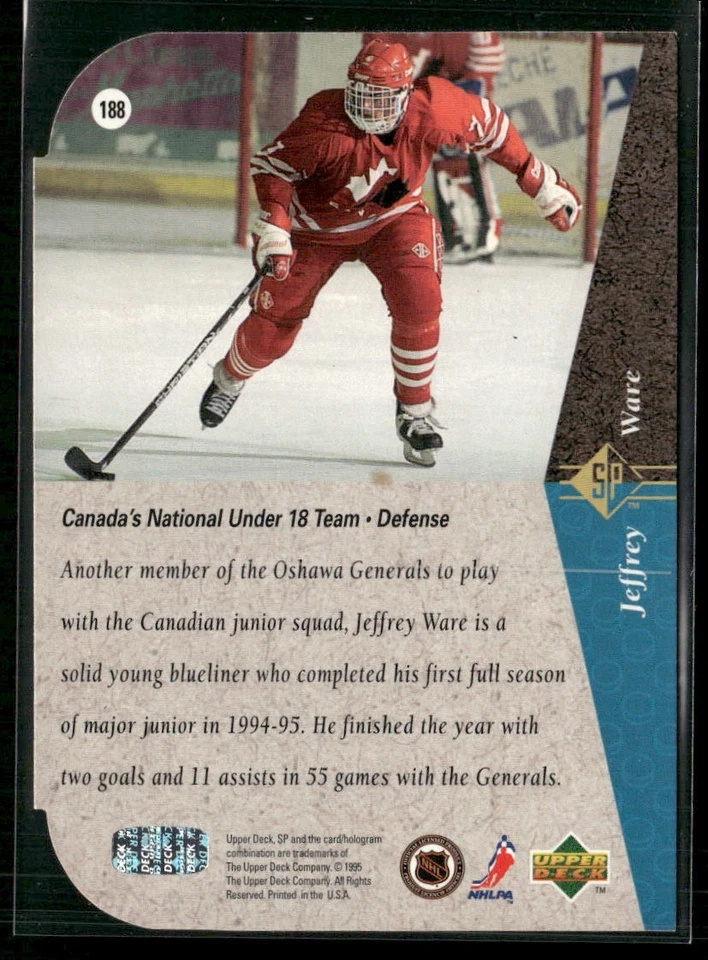 1994-95 SP - Christian Dube #179 Die-Cut (RC) - Image 2 of 2