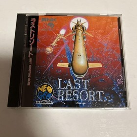 SNK Neo‑Geo CD Last Resort Original Complete CIB Shooter Game with Box & Manual