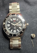 Swiss Precimax Men's Watch. Case In New Condition Needs work.