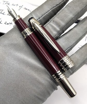 Premium Montblanc John F Kennedy Special Limited Edition Fountain Pen With Box