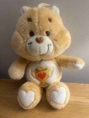 Kenner Care Bears Vintage Champ Bär 13 Zoll Plüschtier 1983 oder 1985. 