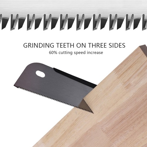 1PC Japanese Dovetail Hand Saw 10 In Pull Saw for Woodworking Universal Cutting - Picture 2 of 15
