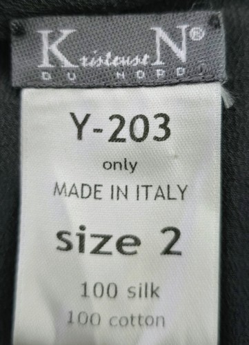 Vestido túnica gris seda algodón KRISTENSEN DU NORD s.2/10 - Imagen 7 de 8