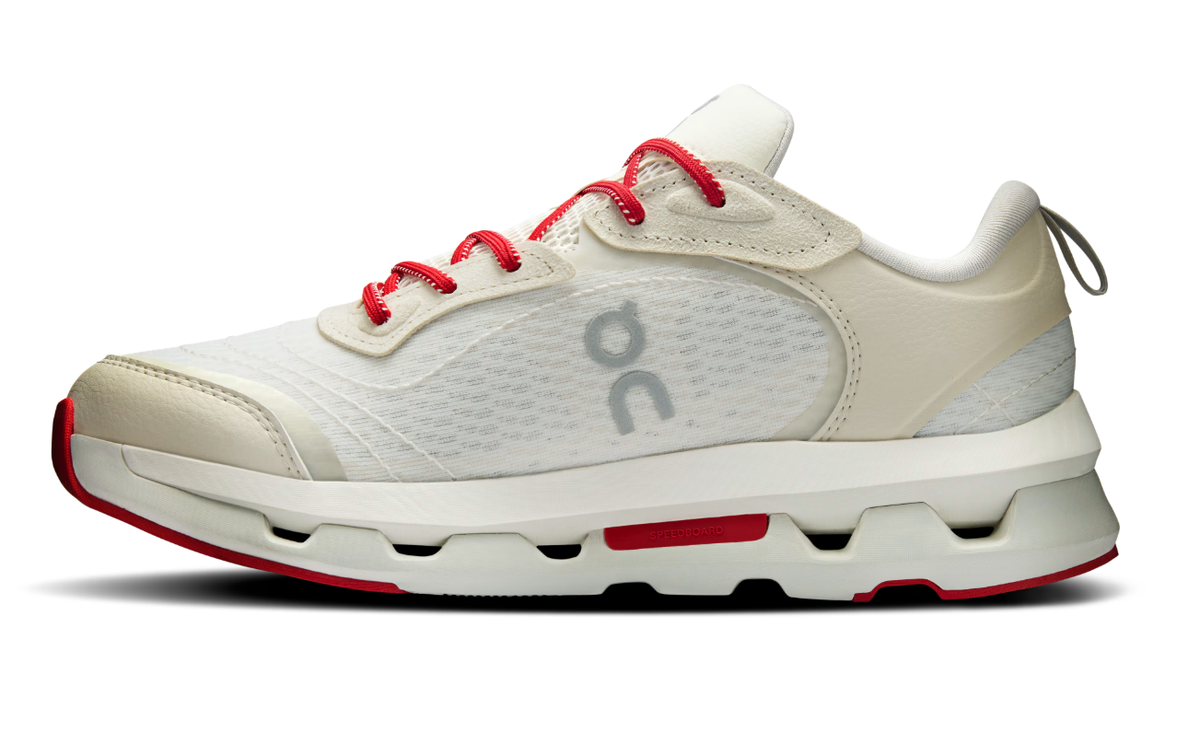 Women's On Running Cloudzone Moon White/Red Cloud Zendaya