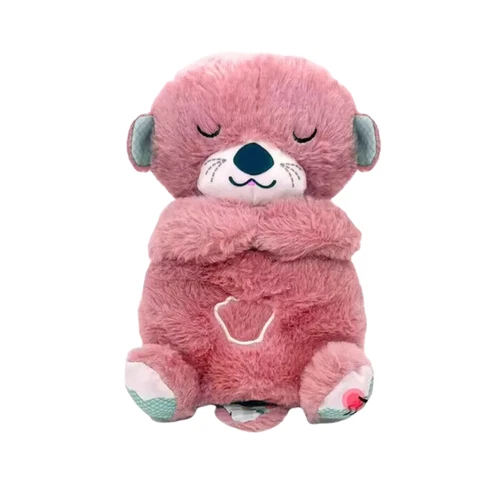 PELUCHE BAMBINI CON NINNA NANNA RESPIRAZIONE ORSACCHIOTTO RESPIRA ANTISTRESS - Foto 4 di 9