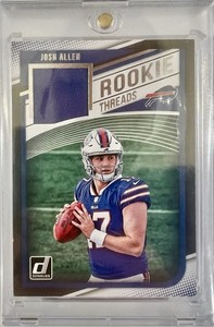 2018 Panini Donruss Rookie Threads Josh Allen RC Buffalo Bills
