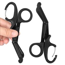 2 Pack Trauma Shears, 5.8 Inch Stainless Steel Medical Scissors, Bandage Scissor