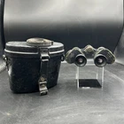 German WWII/WW2  E. Leitz Wetzlar Dienstglas 6x30 Binoculars w/ Case Military-EL