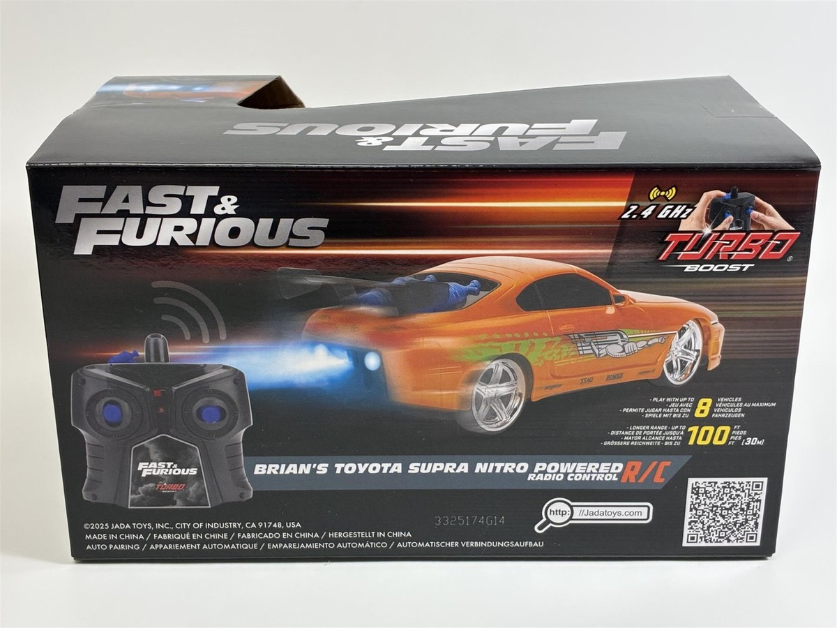Fast and Furious Brians Toyota Supra Nitro Powered R/C 1:24 Scale