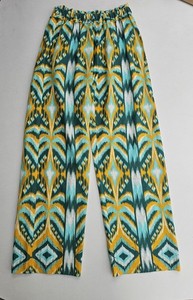 Farm Rio Tropical Tapestry Linen Blend Pants Xs