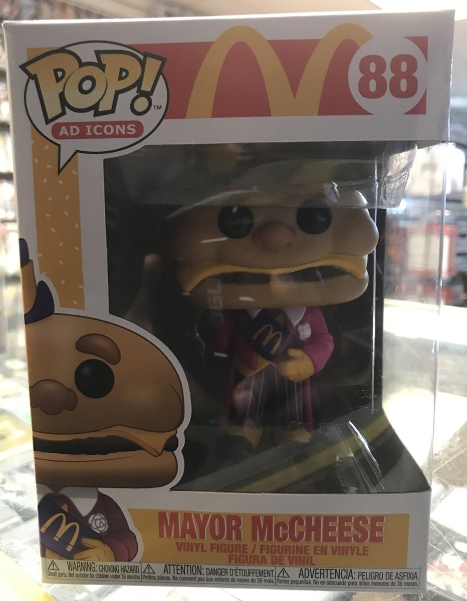 FUNKO POP #88 AD ICONS MAYOR McCHEESE | eBay
