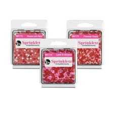 Sprinkletz Valentine's Bundle Tiny Polymer Clay Pieces for Crafts