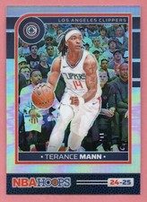 Terance Mann, Los Angeles Clippers 2024-2025 Hoops Opti-Chrome Silver Prizms