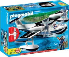 PLAYMOBIL City Action Cops And Seaplane 4445