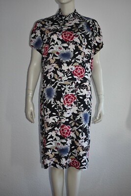 BENETTON   Kleid Tunika Kleid Kaftan NEU in Schwarz   INT L