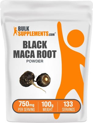BulkSupplements Black Maca Root Powder - 5000 mg Per Serving