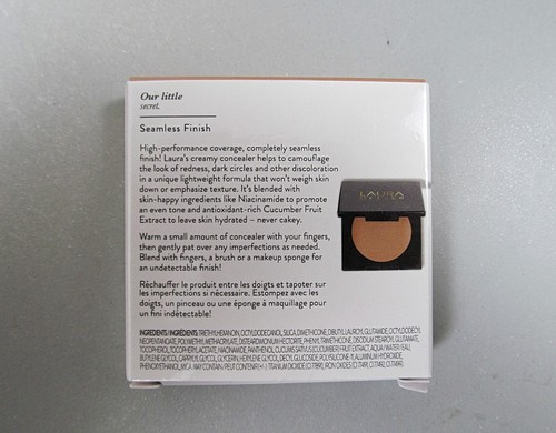 Laura Geller Seamless Finish Full Coverage Concealer Golden Medium 0.16 oz - Picture 4 of 4