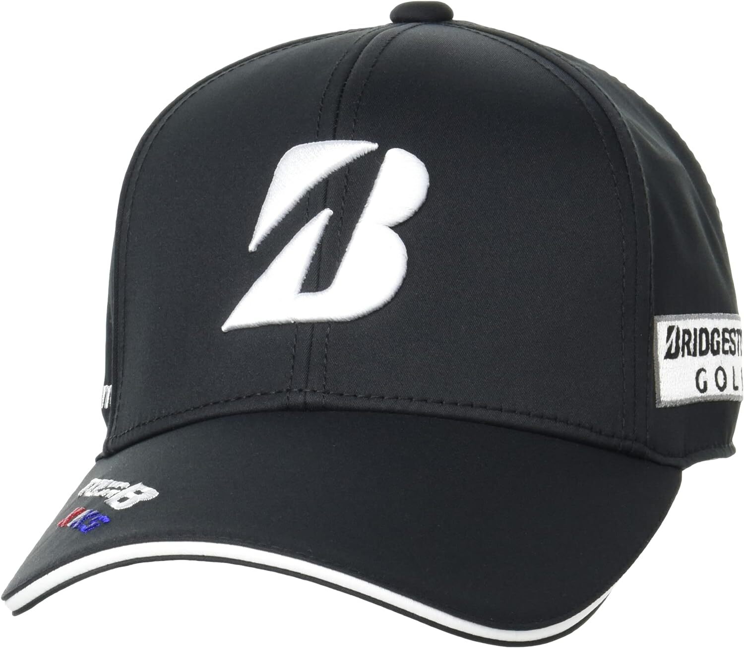 Bridgestone Golf Pro Model Cap Men's Black Free Size Water Repellent Finished