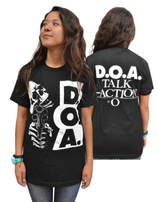 D.O.A. ''Skull'' Double Sided T-Shirt - FREE SHIPPING