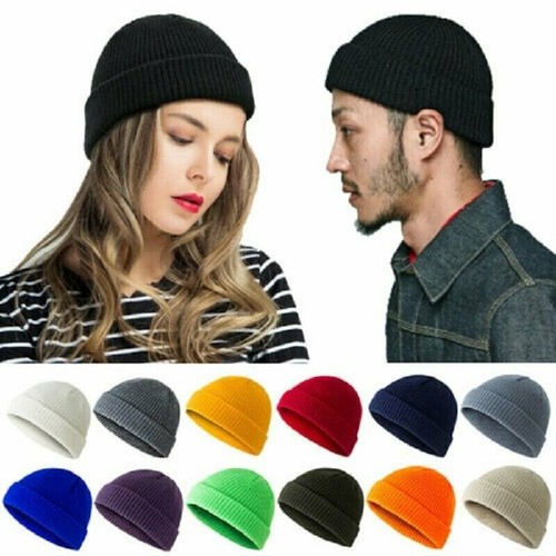 Warm Hats Cuff Beanie Knit Hat Cap 