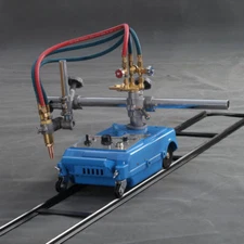 Straight Line Track Torch Kit Burner Portable Handle Gas Cutting Machine 110V