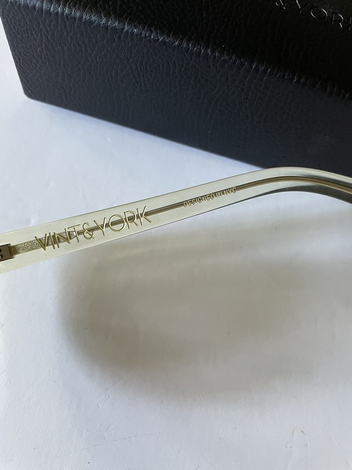 New Vint & York Flat Iron Sunglasses Acetate Frame Glasses 5221135 eBay