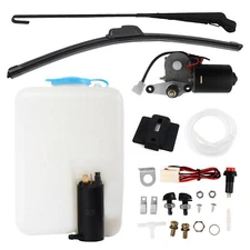 For Kawasaki Mule Teryx KRX 1000 UTV Electric Windshield Wiper Motor Washer Pump