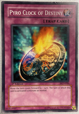 Yu-Gi-Oh! 1x PYRO CLOCK OF DESTINY PGD-050 1st Edition Common Lightly Played LP