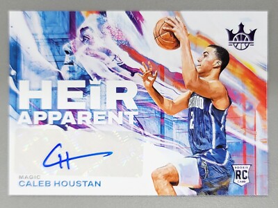 2022-23 Panini Court Kings Caleb Houstan Auto /49 Violet #HA-CHM Heir Apparent