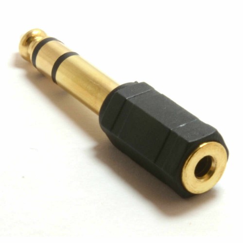 Headphone Adapter Small to Big 3.5mm to 