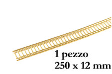 Amati AM5500-06 Bordure in ottone tipo F 250 mm (1 pz) modellismo navale