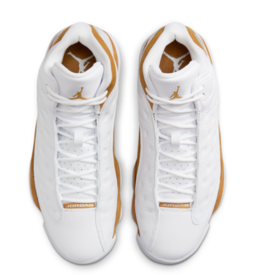 Air Jordan 13 ホワイト/ベージュ　ナイキ　ジャンプマン Men's 4, 4Y, Women's 5.5 Nike Air Jordan 13 Retro 414571-171 White