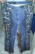 Street One bunte Hose, Gr. 31 Ronja superlong, print