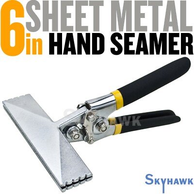 metal sheet bender tool hand manual jaw handle straight seamer inch