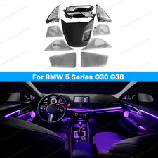 G30 G38 LED Ambient Light Tweeter Speaker Panel Door Cover Kit For BMW 5 Series