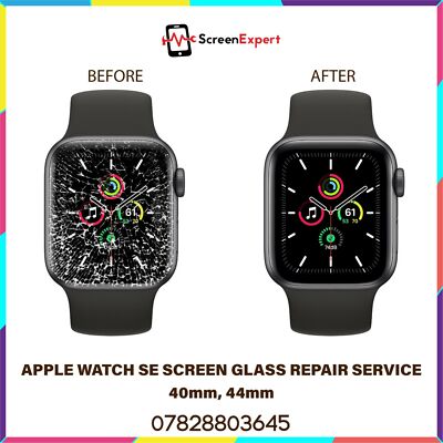 Apple Watch SE 1st Gen 40mm 44mm Cracked Screen LCD Glass