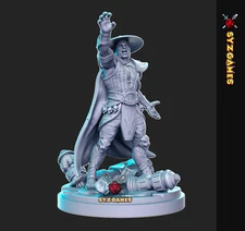 Raiden Sci-Fi Miniature D&D  Miniature Tabletop RPG Role Playing RN Estudio