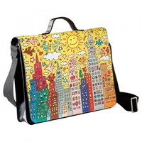 UmhäNgetasche My New York City Sunset, James Rizzi, Goebel Porzellan