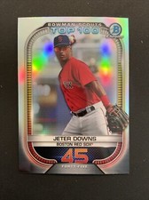 2021 Bowman Chrome Scouts Top 100 #BTP-45 - Jeter Downs - Boston Red Sox!