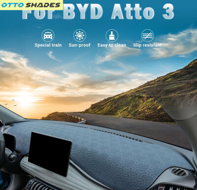 Dashboard Cover Mat For BYD Atto 3 22-24 Anti-Slip Sun Protection Dash