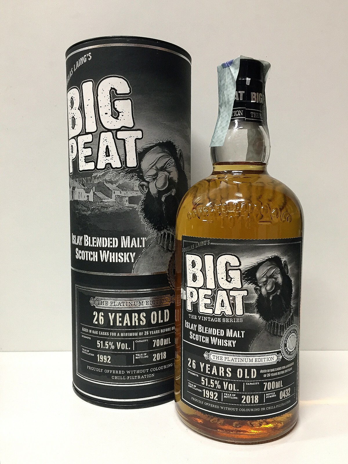 Douglas Laing's Big Peat 26 Yo Platinum Edition  51.5% vol  70 cl  con box