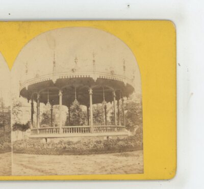 Concert des Champs Elysees Paris France Stereoview