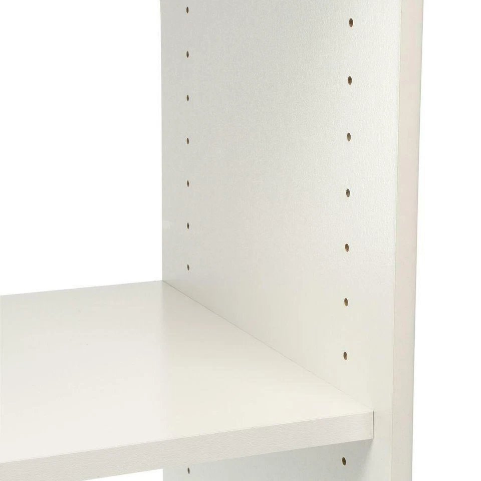 Organizador Apilable Closetmaid 3 Estantes Ajustables Blanco 25 Pulg. W X 41,5 pulgadas H Foto 4 de 4