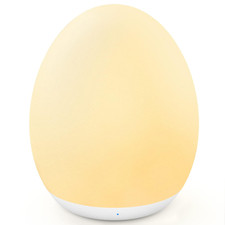 Night Light for Kids, Baby Egg Light for Nursery, 7 Colors Changing