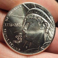 2026 Half Dollar Roll (20 Coins) Circulated Denver Semiquincentenial