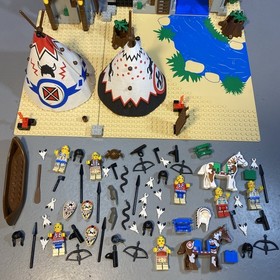 LEGO Western: Rapid River Village (6766) 100% Complete W/ Instructions