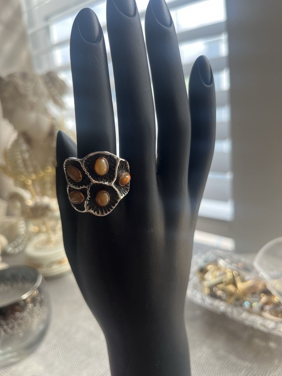 Statement Ring Designed By BORA from Brooklyn. St… - image 3