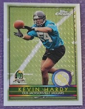 1996 Topps Chrome #152 Kevin Hardy Rookie Football card Jacksonville Jaguars!. rookie card picture