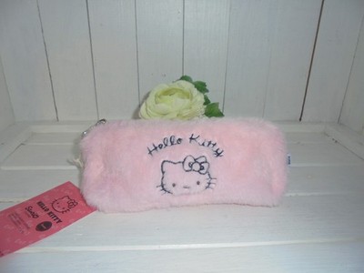Hello Kitty Kosmetiktasche   Make Up Tasche Beauty Bag Schlamperrolle Utensilo
